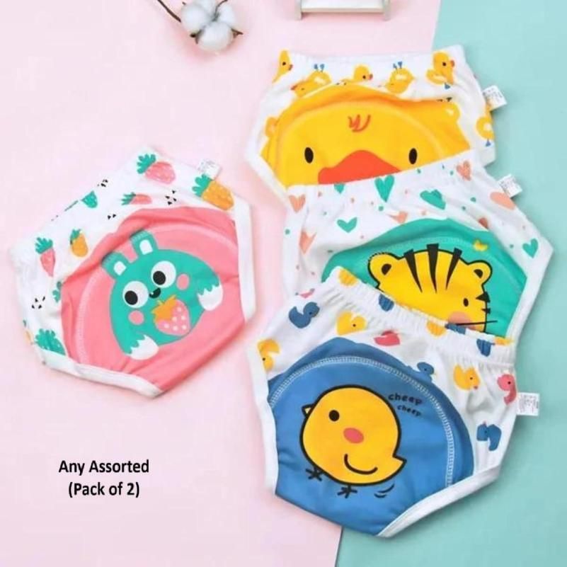 Leakage proof reusable cloth diaper for baby pack of 2 India
