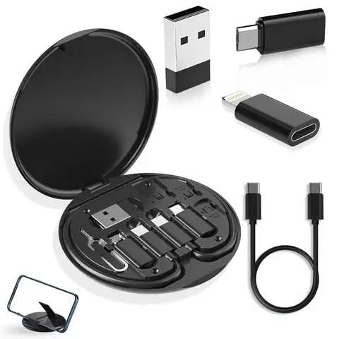 60W fast charging cable set 4-in-1 USB Type-C travel kit India
