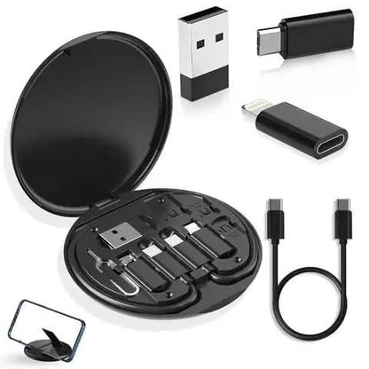 60W fast charging cable set 4-in-1 USB Type-C travel kit India
