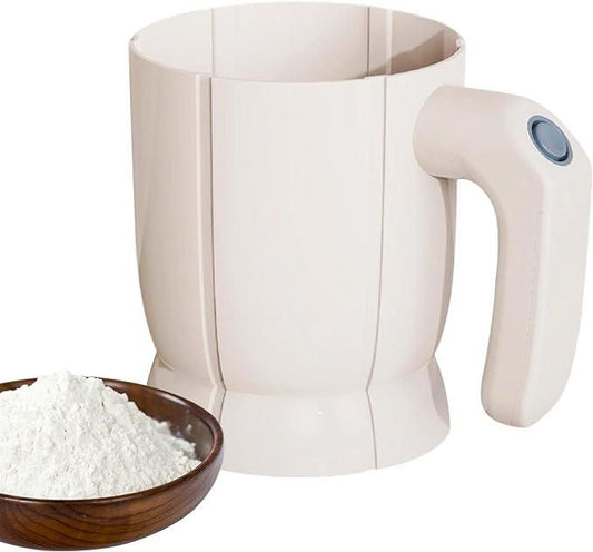 Battery operated electric flour sifter handheld baking tool India
