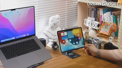 Mobile Phone Stand - 360° Rotation Adjustable Height & Angle Desk Holder